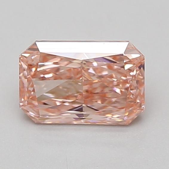 1.10 Ct. Fancy Vivid Pink Radiant Lab Grown Diamond
