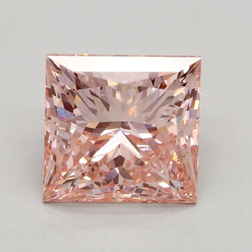 2.06 Ct. Fancy Intense Pink Princess Lab Grown Diamond