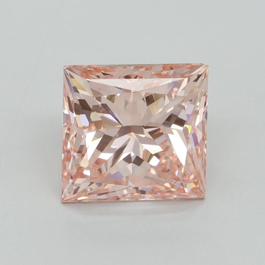 4.01 Ct. Fancy Intense Pink Princess Lab Grown Diamond