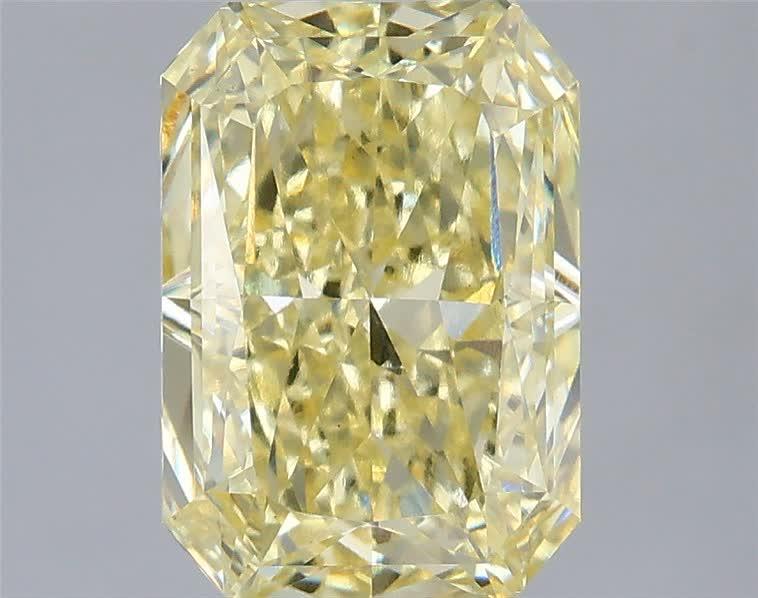 2.52 Ct. Fancy Intense Yellow Radiant Lab Grown Diamond