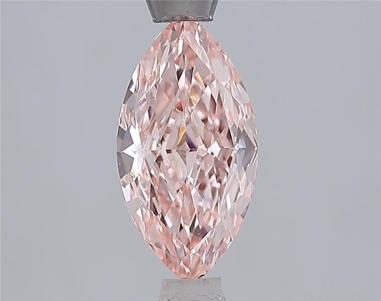 1.08 Ct. Fancy Vivid Pinkish Pink Marquise Lab Grown Diamond