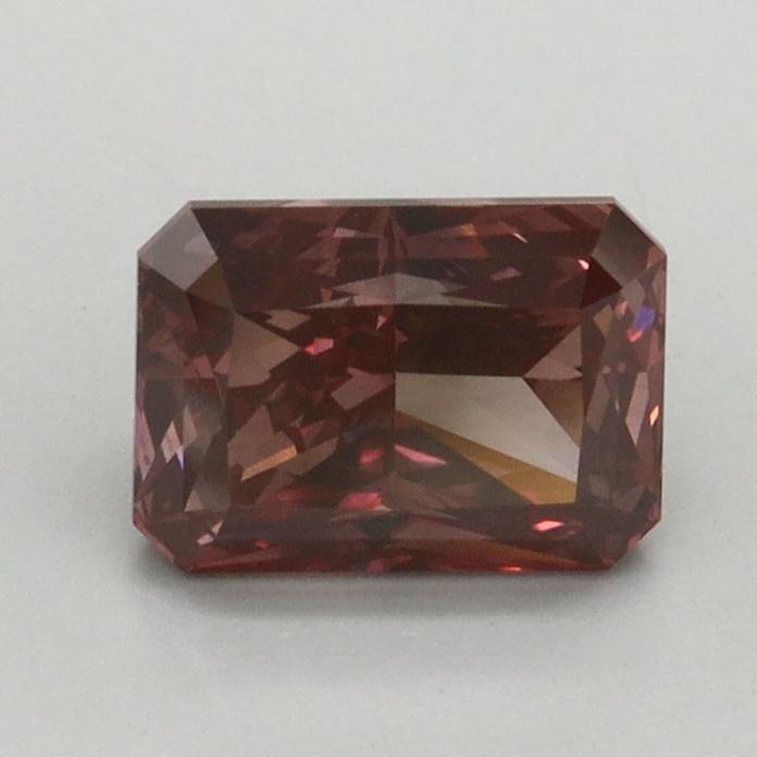 1.01 Ct. Fancy Vivid Red Radiant Lab Grown Diamond