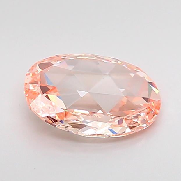 1.42 Ct. Fancy Light Pink Oval Lab Grown Diamond