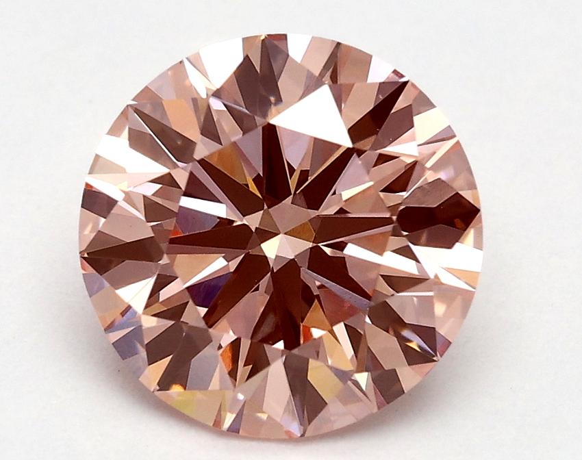 1.86 Ct. Fancy Vivid Pink Round Lab Grown Diamond