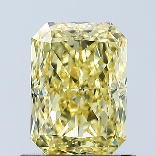1.03 Ct. Fancy Vivid Yellow Radiant Lab Grown Diamond