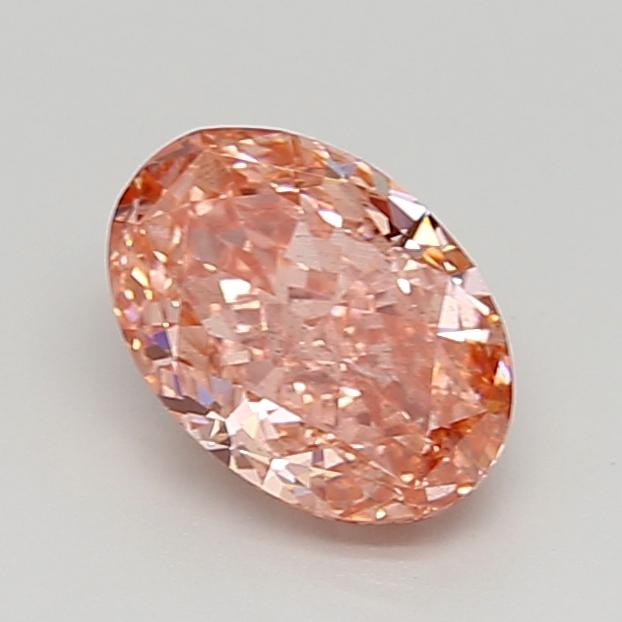 1.89 Ct. Fancy Vivid  Pink Oval Lab Grown Diamond