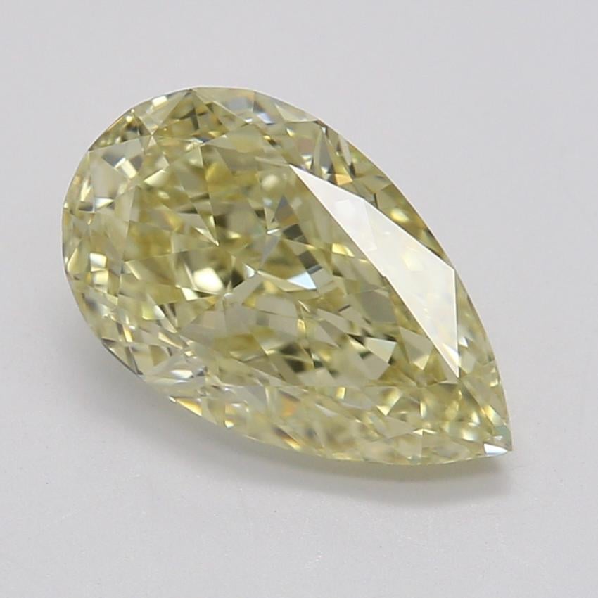 1.00 Ct. Fancy Light Brownish Yellow Pear Diamond