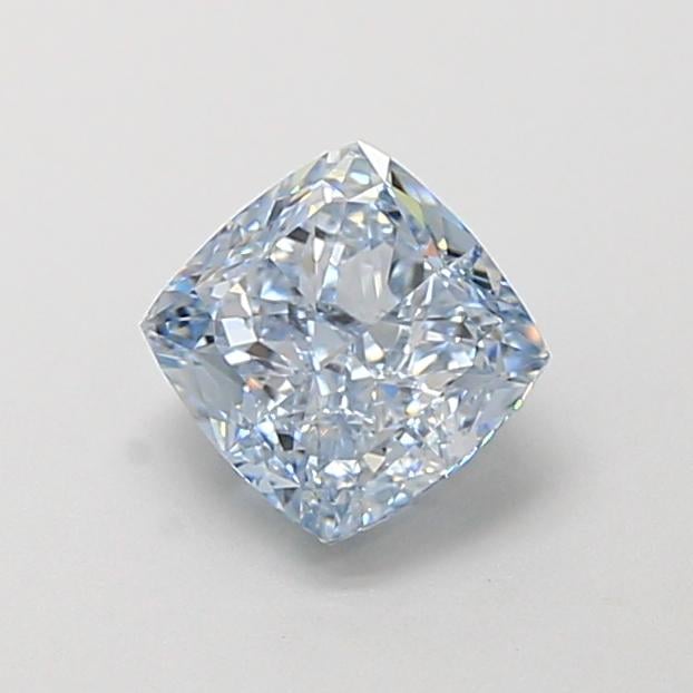 1.15 Ct. Fancy Intense  Blue Cushion Lab Grown Diamond