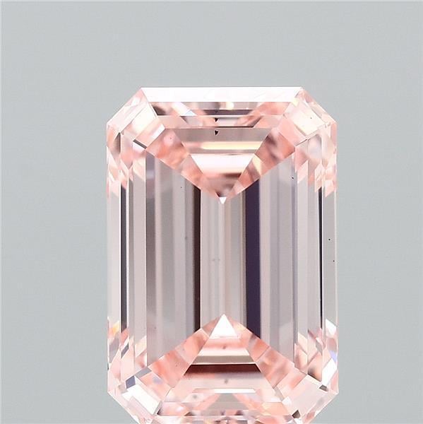 2.01 Ct. Fancy Intense Pink Emerald Lab Grown Diamond