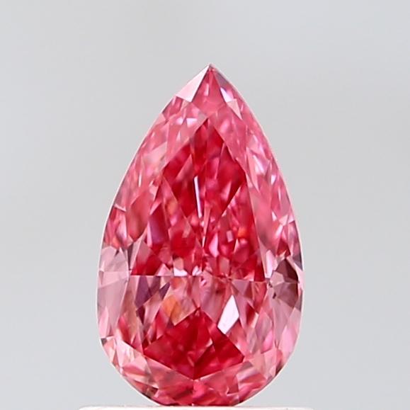 1.08 Ct. Fancy Vivid Pink Pear Lab Grown Diamond