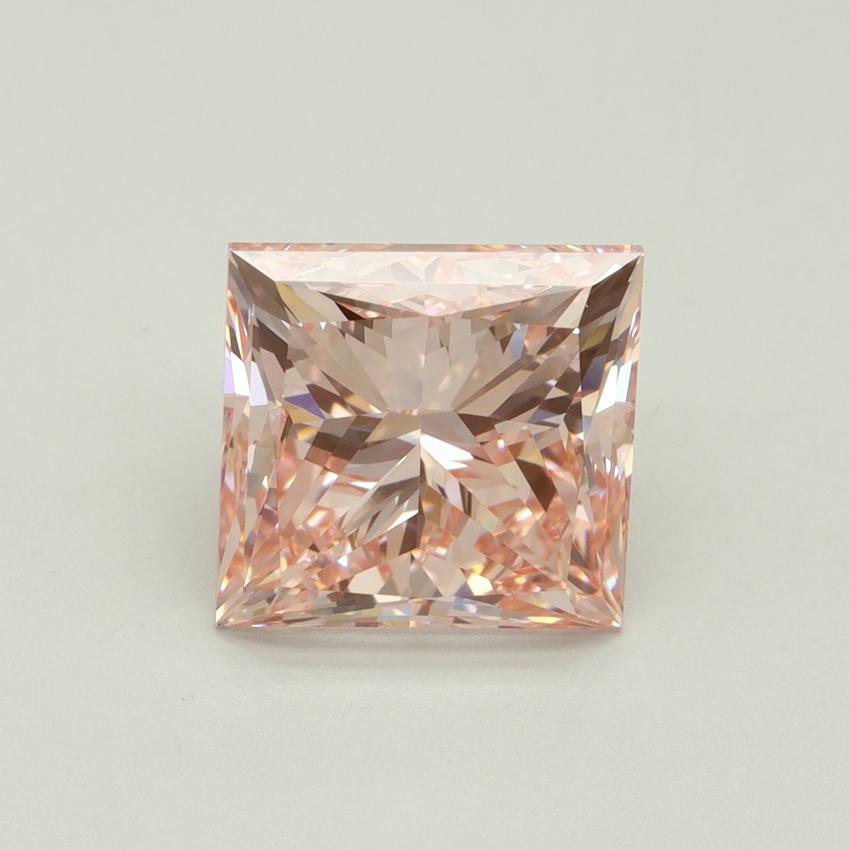 5.03 Ct. Fancy Intense Pink Princess Lab Grown Diamond
