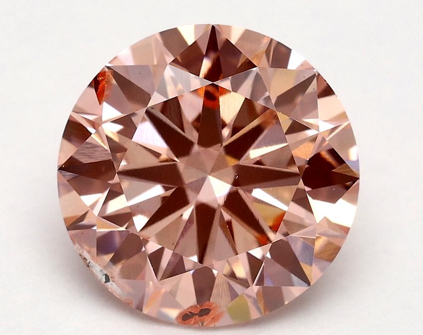 3.00 Ct. Fancy Vivid Pink Round Lab Grown Diamond