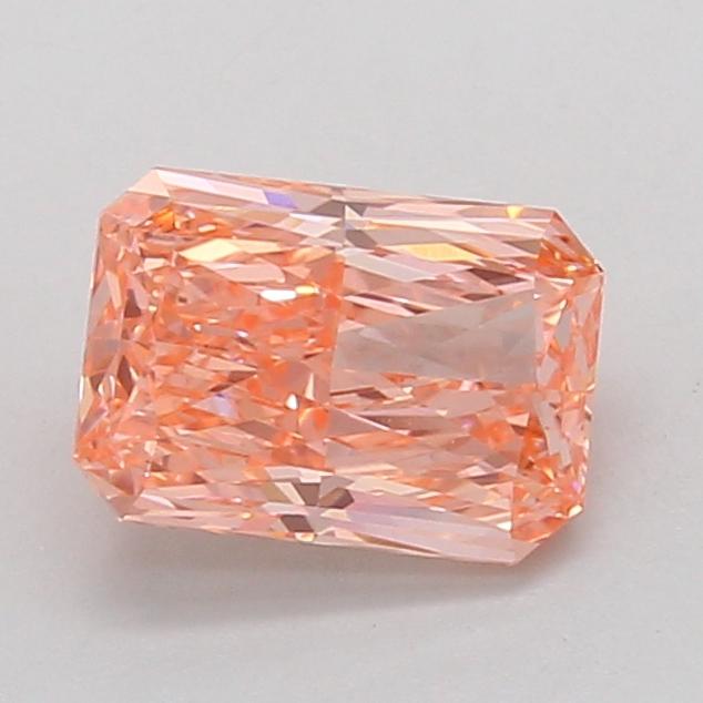 1.54 Ct. Fancy Vivid Pink Radiant Lab Grown Diamond