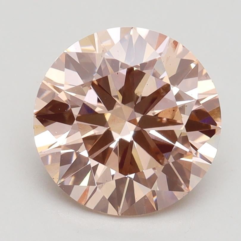 2.15 Ct. Fancy Light Pink Round Lab Grown Diamond
