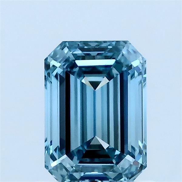 1.01 Ct. Fancy Blue Emerald Lab Grown Diamond