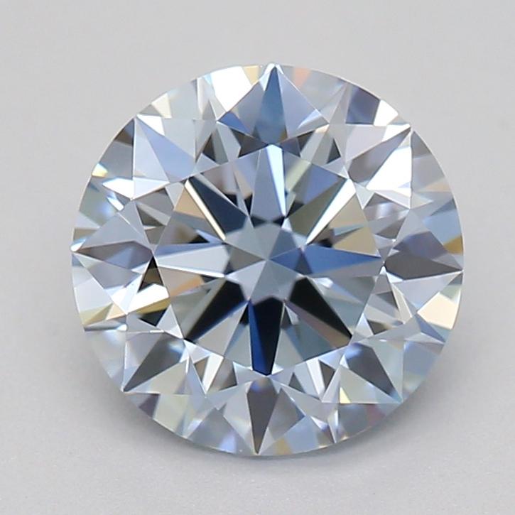 1.03 Ct. Fancy Blue Round Lab Grown Diamond