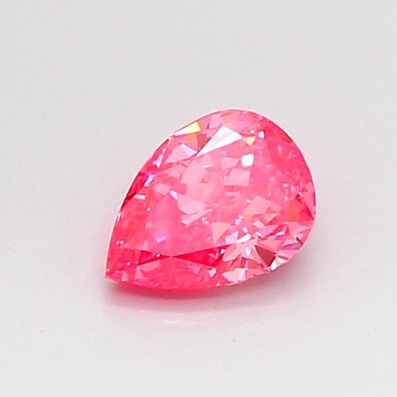 0.40 Ct. Fancy Vivid Pink Pear Lab Grown Diamond