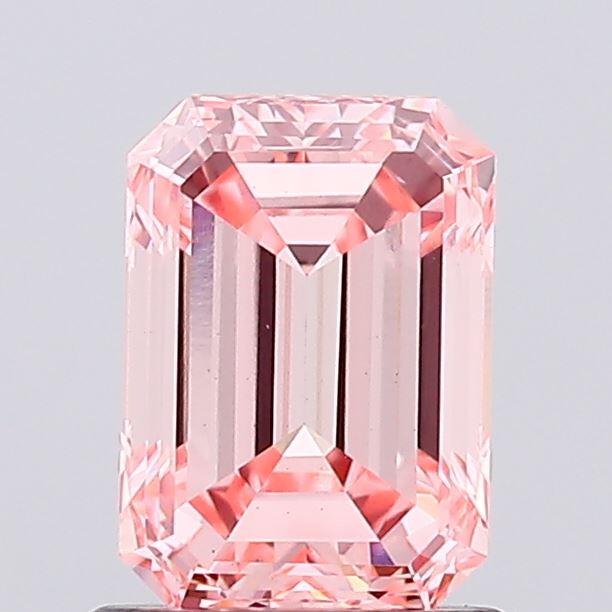 1.05 Ct. Fancy Vivid Pink Emerald Lab Grown Diamond