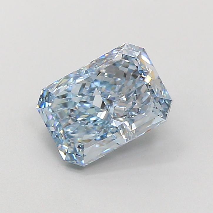 1.92 Ct. Fancy Vivid Blue Radiant Lab Grown Diamond