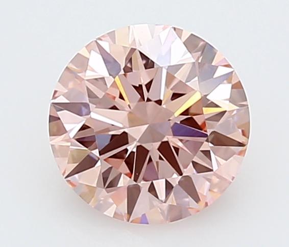 1.51 Ct. Fancy Vivid  Pink Round Lab Grown Diamond