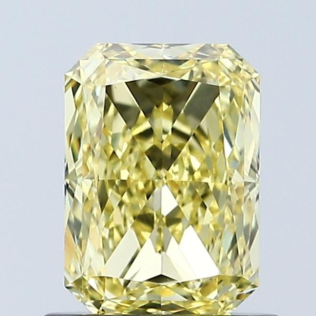 1.04 Ct. Fancy Vivid Yellow Radiant Lab Grown Diamond