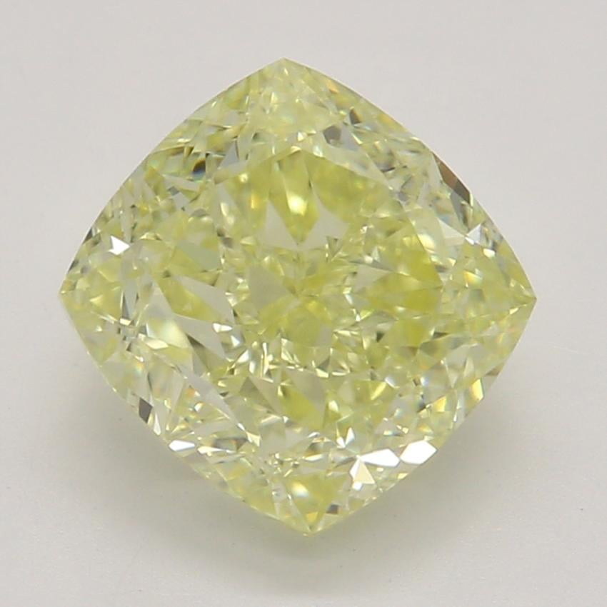 1.50 Ct. Fancy Yellow Cushion Diamond