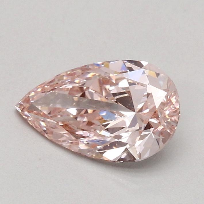 0.50 Ct. Fancy Intense Pink Pear Lab Grown Diamond