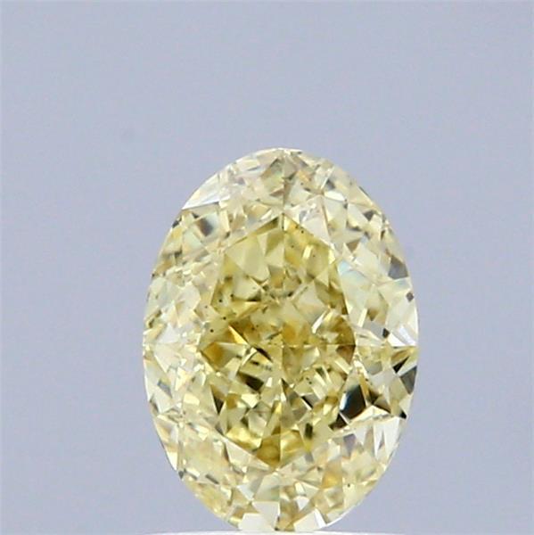 1.06 Ct. Fancy  Yellow Oval Lab Grown Diamond