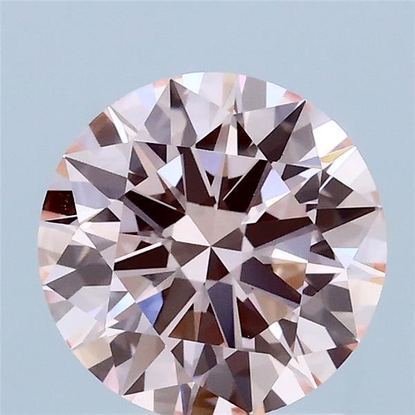 1.52 Ct. Fancy Intense Pink Round Lab Grown Diamond