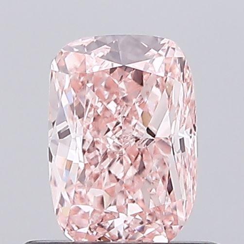 0.64 Ct. Fancy Pink Cushion Lab Grown Diamond