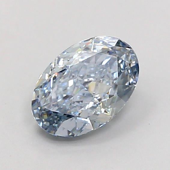 1.01 Ct. Fancy Light Blue Oval Lab Grown Diamond