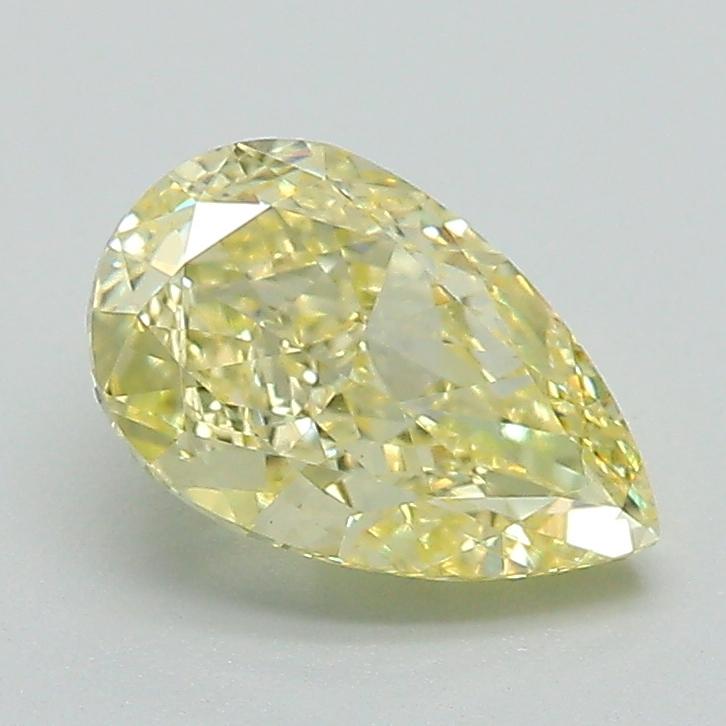 1.34 Ct. Fancy Intense Yellow Pear Lab Grown Diamond