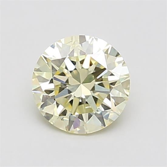 0.34 Ct. Fancy Yellow Round Lab Grown Diamond