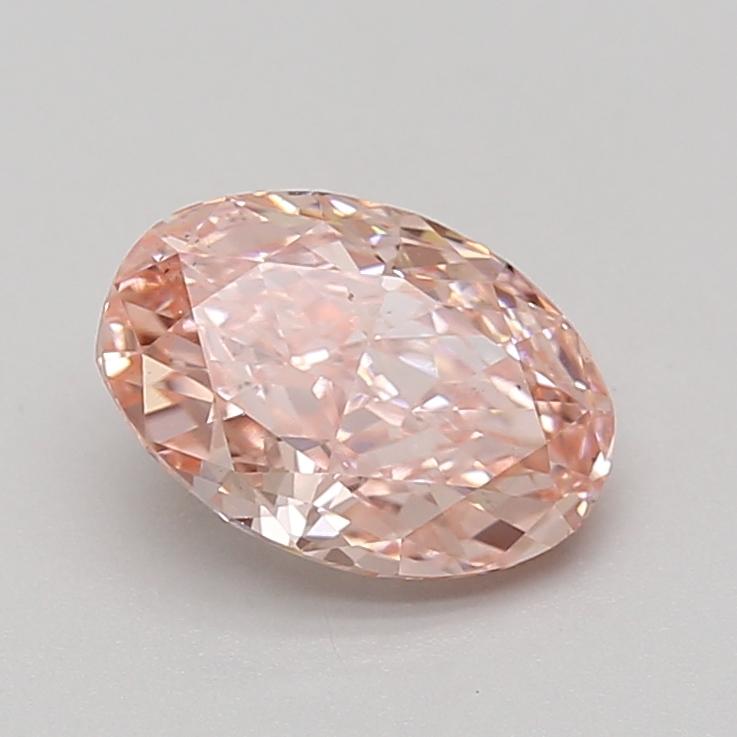 1.82 Ct. Fancy Vivid Pink Oval Lab Grown Diamond