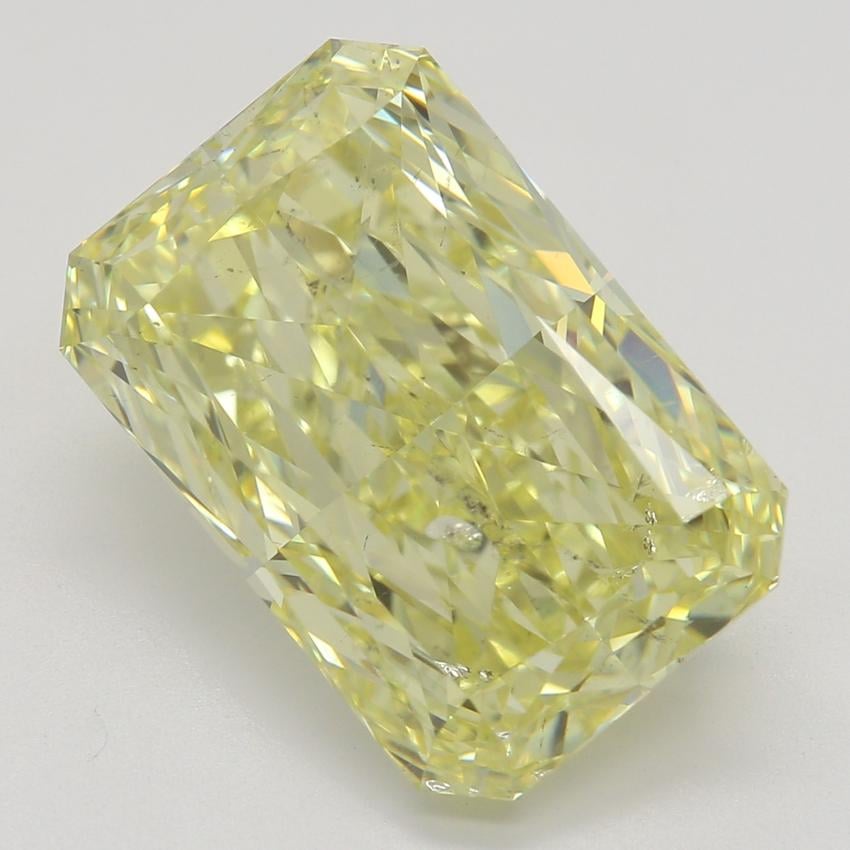 5.31 Ct. Fancy Yellow Radiant Diamond