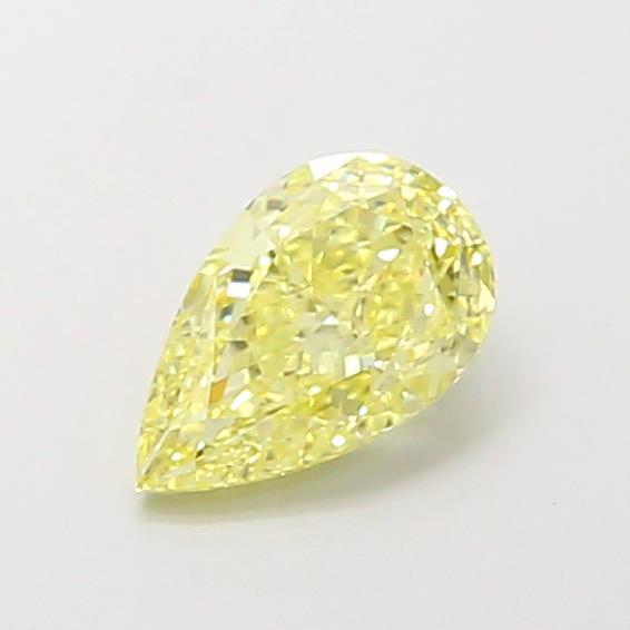 1.01 Ct. Fancy Intense Yellow Pear Lab Grown Diamond