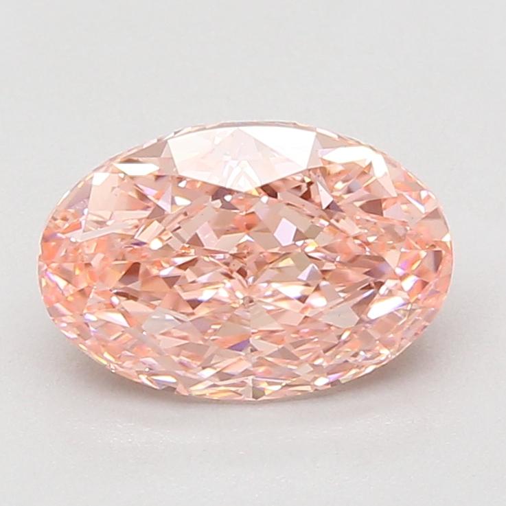 2.72 Ct. Fancy Vivid Pink Oval Lab Grown Diamond