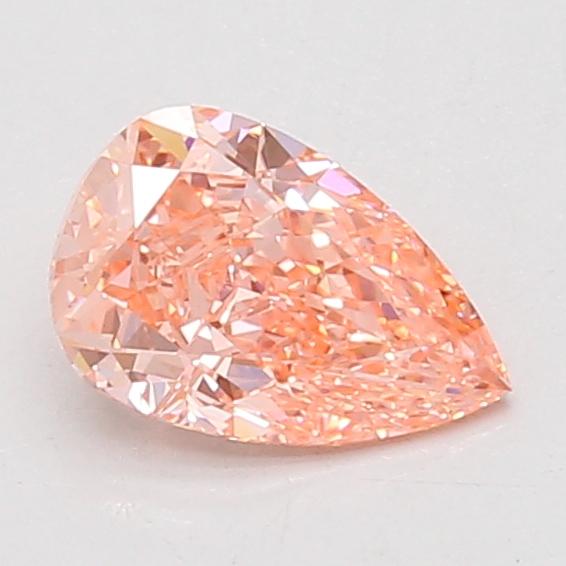 1.09 Ct. Fancy Vivid Pink Pear Lab Grown Diamond