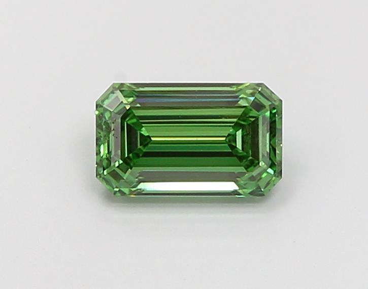 1.02 Ct. Fancy Vivid  Green Emerald Lab Grown Diamond