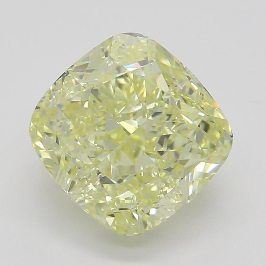 2.06 Ct. Fancy Yellow Cushion Diamond