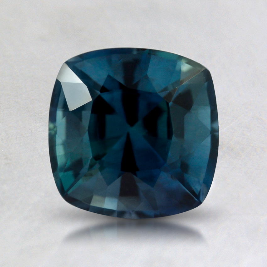 6.5mm Teal Cushion Sapphire