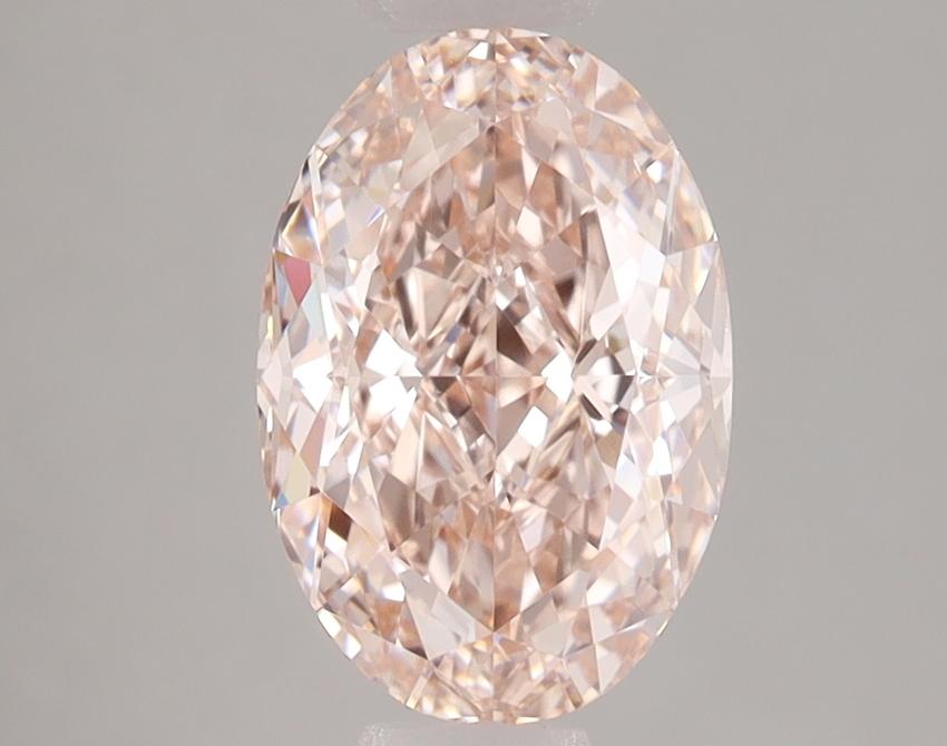 2.03 Ct. Fancy Pink Oval Lab Grown Diamond