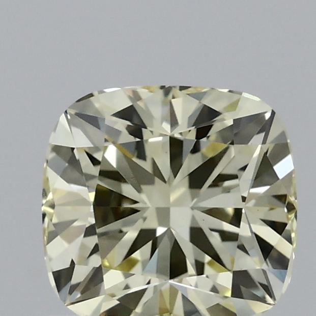 0.81 Ct. Fancy Intense Yellow Cushion Lab Grown Diamond