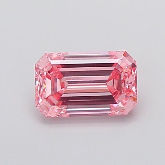 1.26 Ct. Fancy Vivid  Pink Emerald Lab Grown Diamond