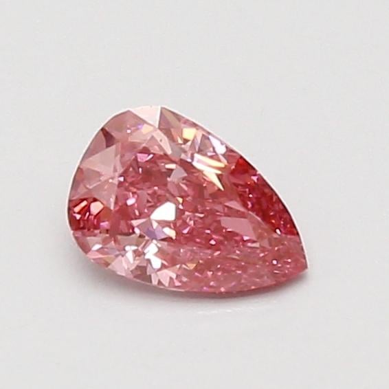 0.50 Ct. Fancy Vivid Pink Pear Lab Grown Diamond