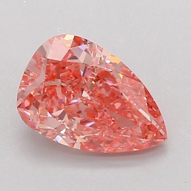 1.53 Ct. Fancy Vivid Pink Pear Lab Grown Diamond