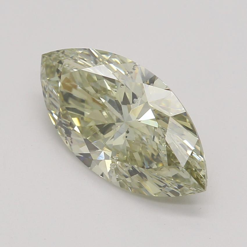 1.21 Ct. Fancy Grayish Greenish Yellow Marquise Diamond
