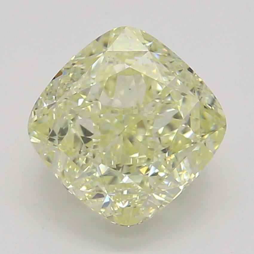 1.01 Ct. Fancy Light Yellow Cushion Diamond