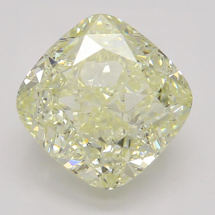 2.24 Ct. Fancy Light Yellow Cushion Diamond