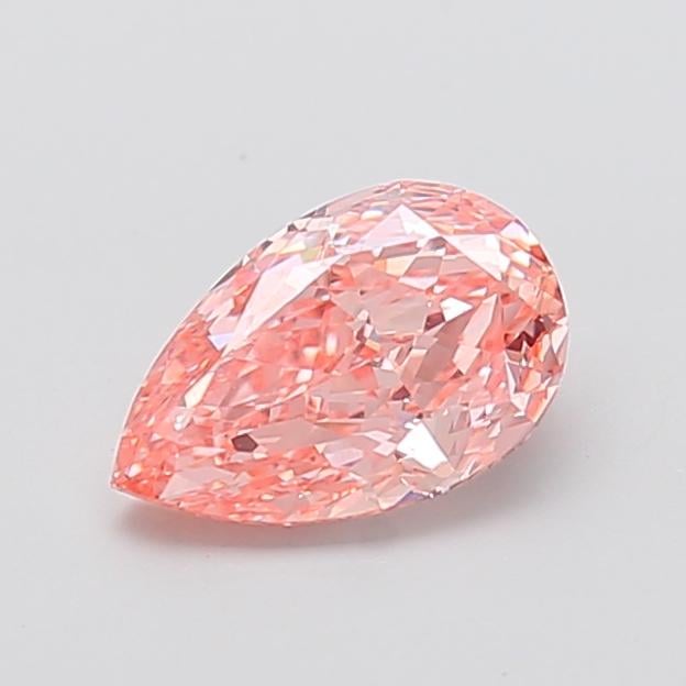 1.51 Ct. Fancy Intense  Pink Pear Lab Grown Diamond